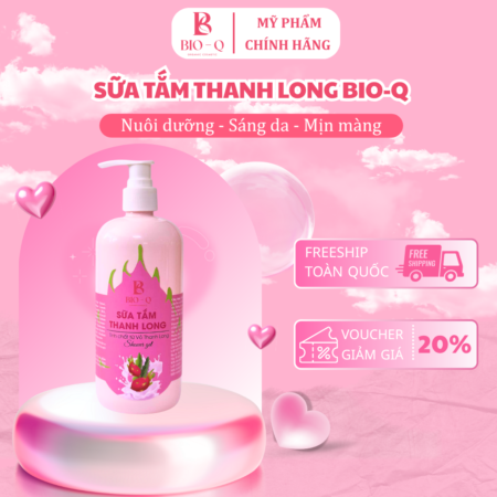 Sữa tắm thanh long hương nước hoa BIO-Q