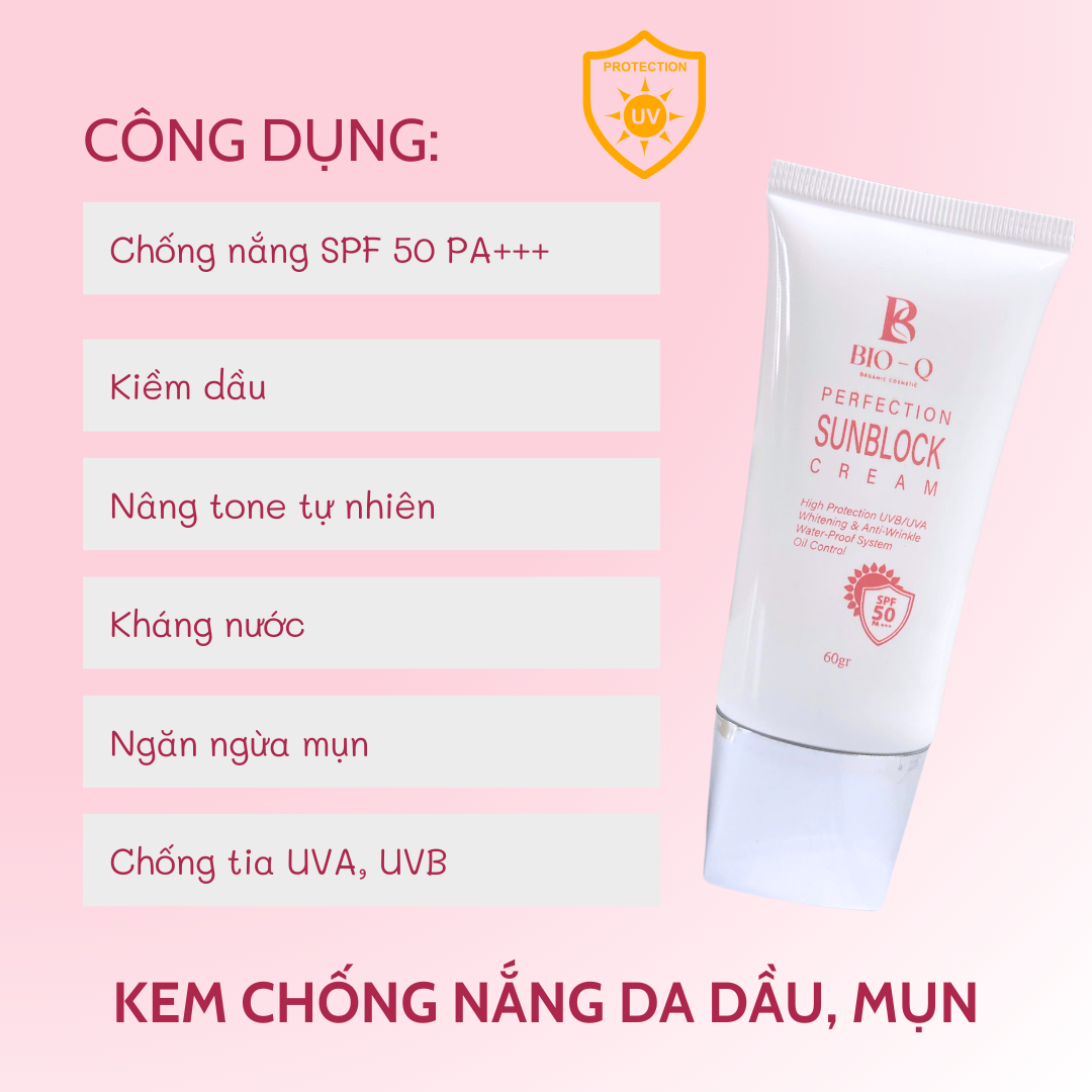 KEM CHỐNG NẮNG BIO-Q - Hình ảnh 2