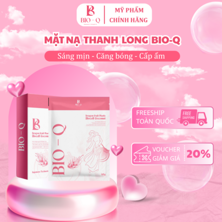 Mặt nạ dừa vỏ thanh long BIO-Q