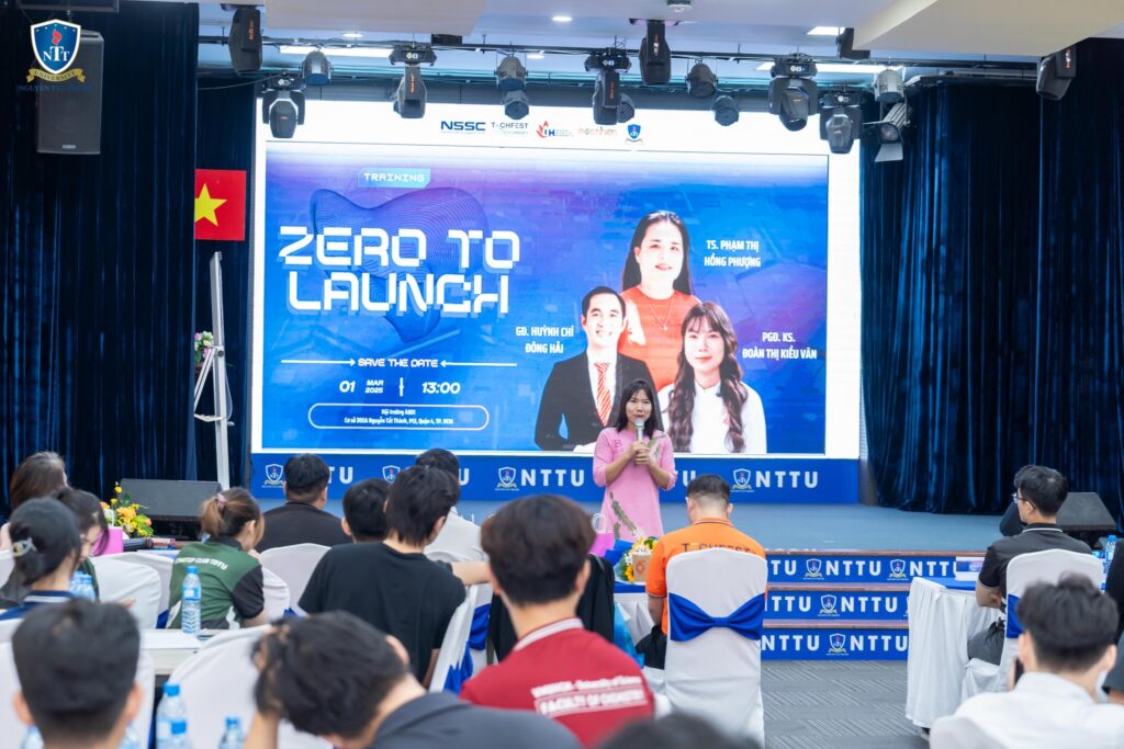 Founder - CEO Đoàn Thị Kiều Vân chia sẽ tại hồi trường NTTU