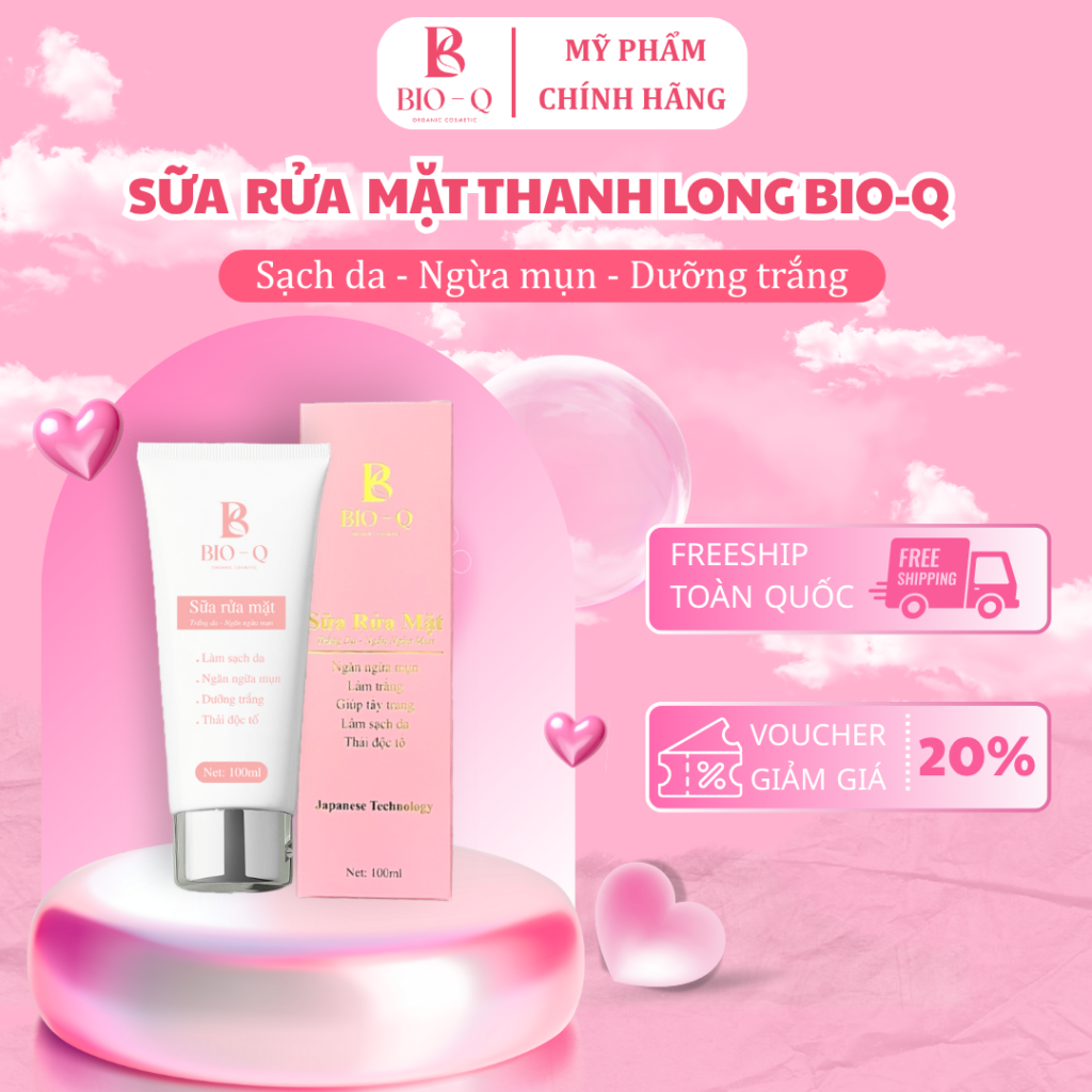 Sữa rửa mặt BIO-Q