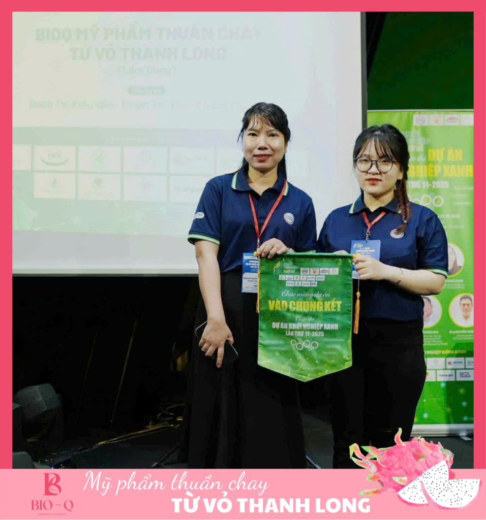 BIO-Q Mỹ phẩm thuần chay từ vỏ thanh long vào vòng chung kết 