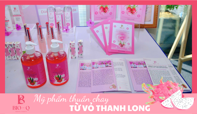 Gian hàng mỹ phẩm thuần chay BIO-Q tại sự kiện
